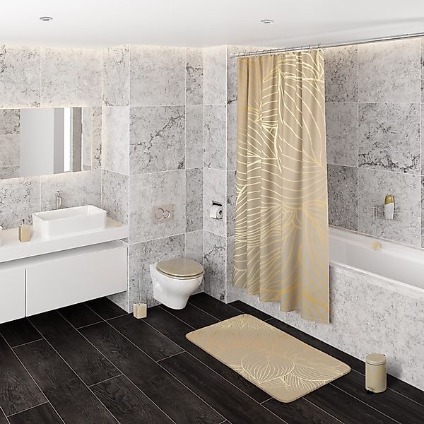 SANILO Badezimmer Set Seifenspender und WC Bürste Hosta günstig online kaufen