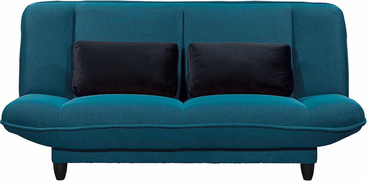 ED EXCITING DESIGN Schlafsofa "Amalia", mit Bettkasten & 2 Zierkissen günstig online kaufen