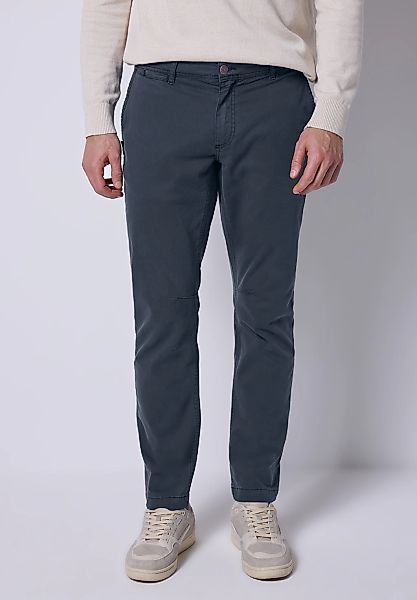 STREET ONE MEN Chinohose aus Baumwolle mit Stretchanteil günstig online kaufen