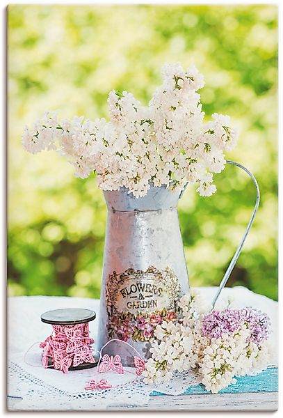 Artland Wandbild »Flieder und Shabby Chic Stillleben« 1 Stk. tlg. als Alubi günstig online kaufen
