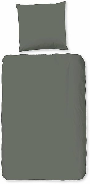 good morning Bettwäsche "Flanel Uni" 2 Stk. Flanell, Biber, Baumwolle, Wint günstig online kaufen