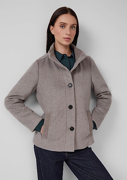 s.Oliver Funktionsjacke Outdoor-Jacke Jacke aus Wollmix günstig online kaufen