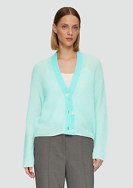 s.Oliver BLACK LABEL Strickjacke Lockere Strickjacke günstig online kaufen