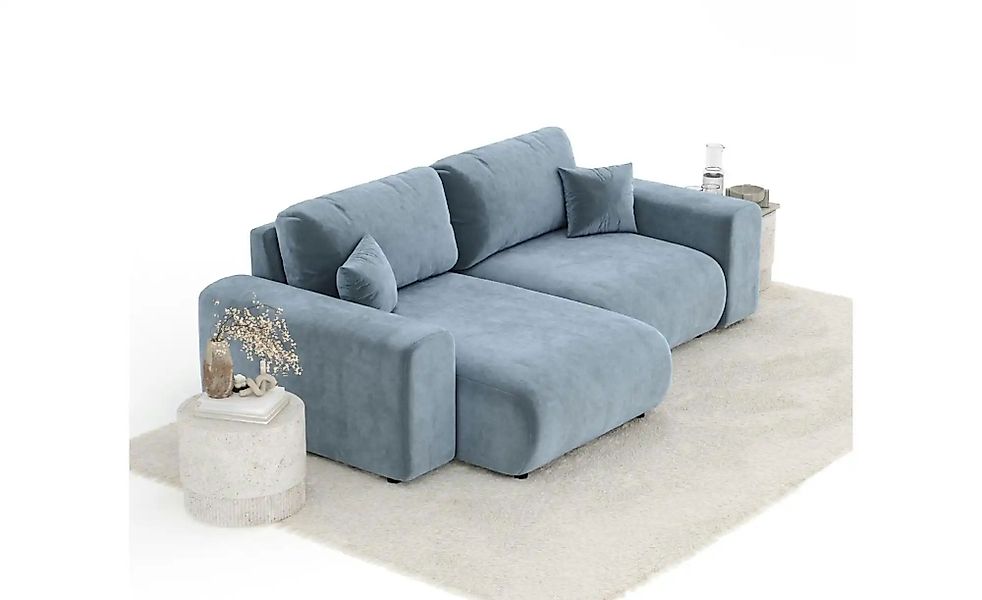 Ecksofa   ¦ blau ¦ Maße (cm): B: 237 H: 79 Polstermöbel > Sofas > Ecksofas günstig online kaufen