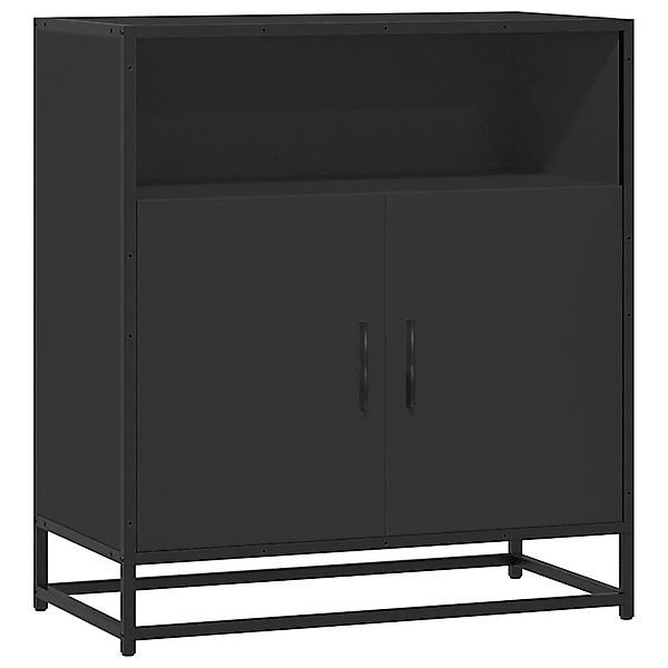 vidaXL Sideboard Sideboard Schwarz 68x35x76 cm günstig online kaufen