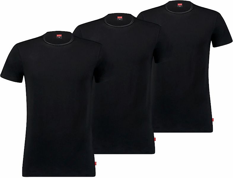 Levis T-Shirt, (Packung, 3er-Pack), mit breitem Logobund günstig online kaufen