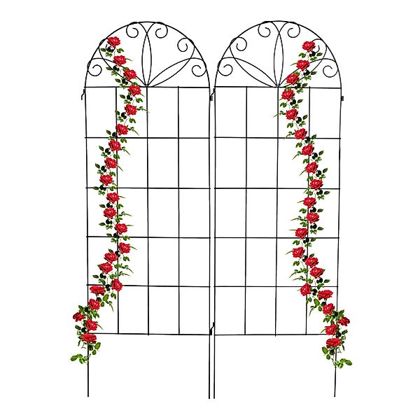 relaxdays Rankgitter Metall 2er Set günstig online kaufen