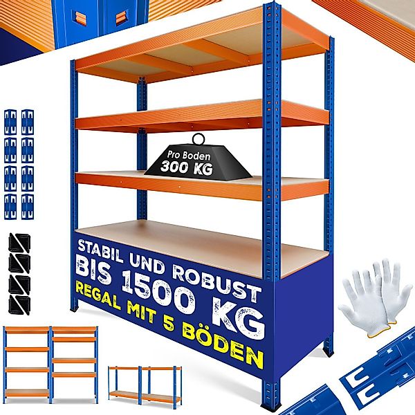 MASKO Schwerlastregal, Lagerregal 300 kg pro günstig online kaufen