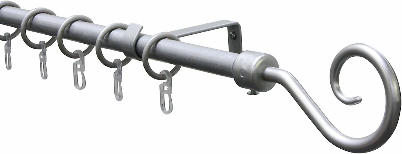 GARDINIA Gardinenstange "Set Metall" 1 läufig-läufig ausziehbar 1-Lauf günstig online kaufen