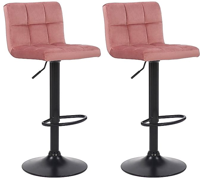 CLP Barhocker Feni Samt (2er Set, günstig online kaufen