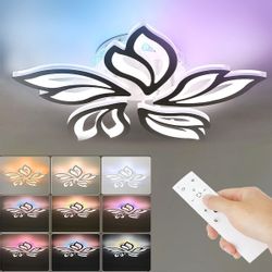 oyajia LED Deckenleuchte Modern Deckenleuchte mit günstig online kaufen