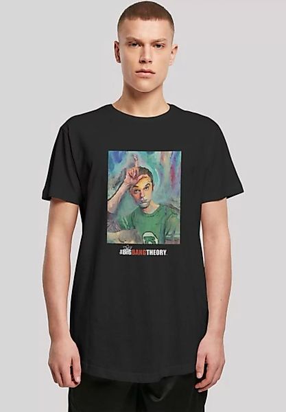 F4NT4STIC T-Shirt Long Cut Shirt 'Big Bang Theory Sheldon Loser Painting' P günstig online kaufen