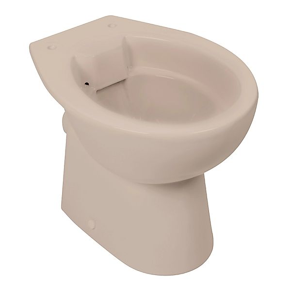 Calmwaters Stand-WC Spülrandlos Abgang Waagerecht Tiefspüler Beige-Bahamabe günstig online kaufen