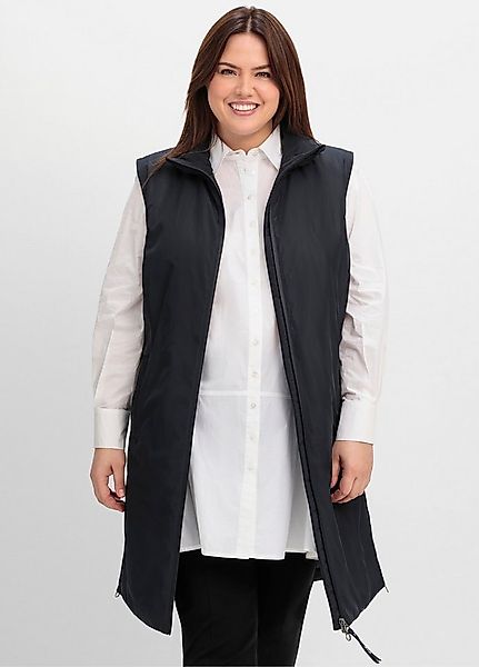 Sheego Jerseyweste Longweste . günstig online kaufen