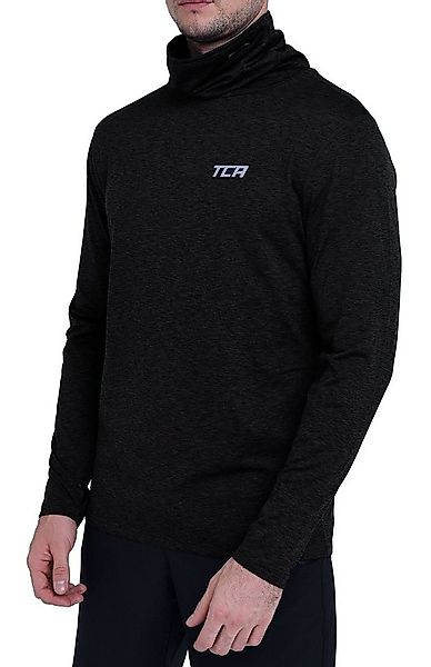 TCA Trainingsshirt TCA Herren Thermo Laufshirt - Schwarz (1-tlg) günstig online kaufen