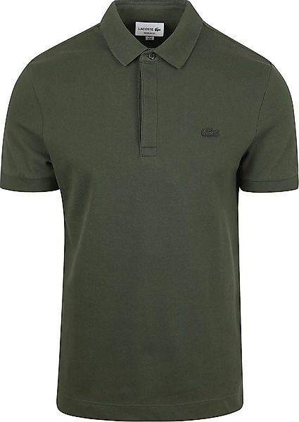 Lacoste Polohemd Paris Piqué Dunkelgrün - Größe XXL günstig online kaufen