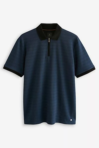 Next Poloshirt Schickes Poloshirt mit Reißverschluss (1-tlg) günstig online kaufen