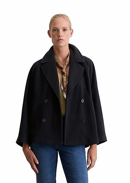 Marc OPolo Outdoorjacke "aus Wolle-Mix", ohne Kapuze günstig online kaufen