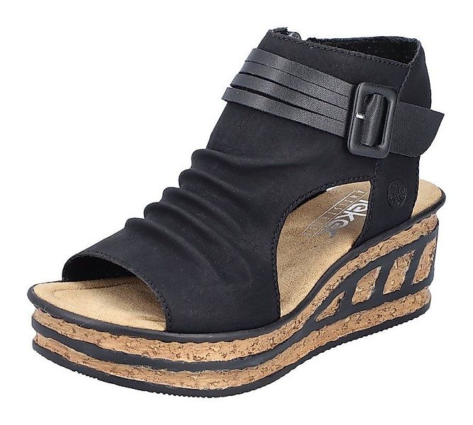 Rieker Keilsandalette, Sommerschuh, Sandale, Keilabsatz, mit günstig online kaufen