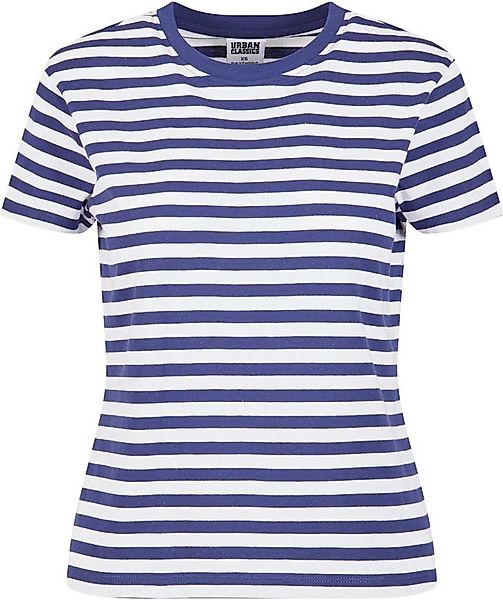 URBAN CLASSICS T-Shirt Ladies Regular Striped Tee günstig online kaufen