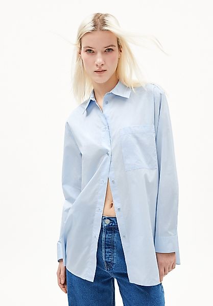 Armedangels Hemdbluse MAALGAA Bluse aus Bio-Baumwolle günstig online kaufen