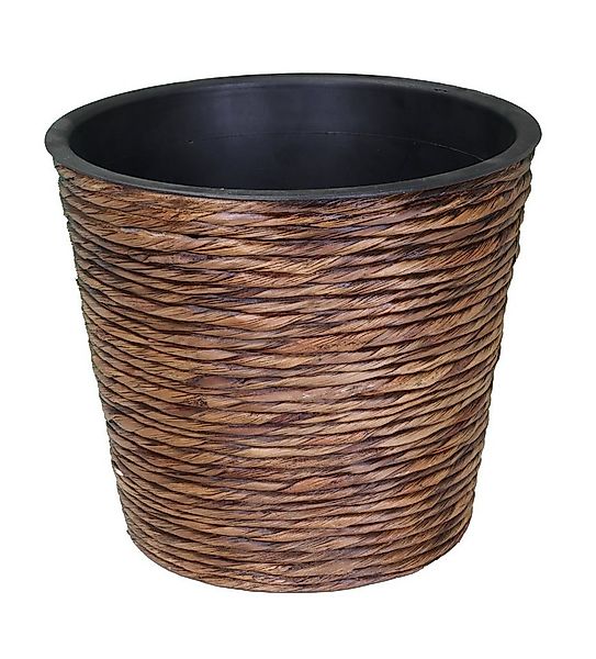 tegawo Übertopf mit Wasserhyazinthe umwickelt günstig online kaufen