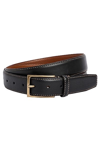 Next Ledergürtel Signature Ledergürtel mit Kontrastnaht günstig online kaufen