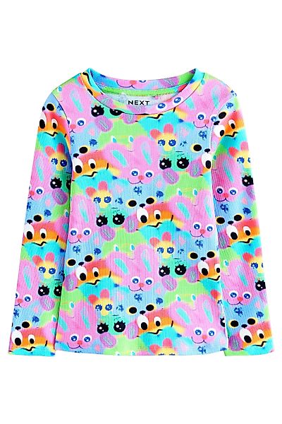 Next Langarmshirt Geripptes Langarmshirt (1-tlg) günstig online kaufen
