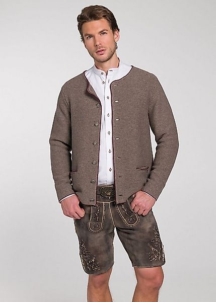 Spieth & Wensky Trachtenstrickjacke Pocking (1-tlg) mit Münzknöpfe günstig online kaufen