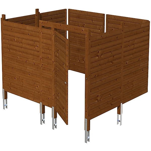 Skanholz Carport-Geräteraum "Abstellraum C8" aus Profilschalung günstig online kaufen