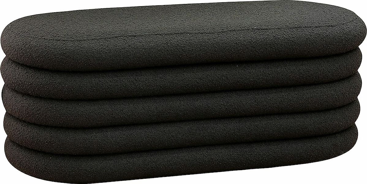 SalesFever Polsterhocker "Komfortabler Hocker mit Stil" Praktischer Staurau günstig online kaufen
