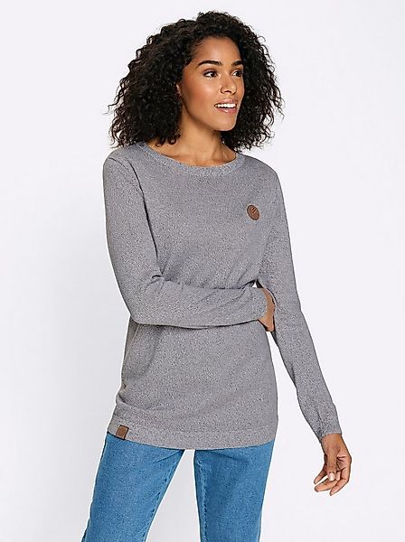 Sieh an! Strickpullover Longpullover Langarm Jersey günstig online kaufen