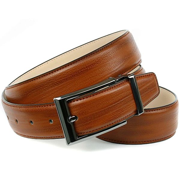 Anthoni Crown Ledergürtel in angesagter Cognac günstig online kaufen