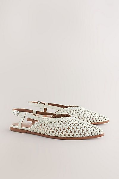 Next Forever Comfort® spitze Leder-Slingbacks Slingsandale (1-tlg) günstig online kaufen