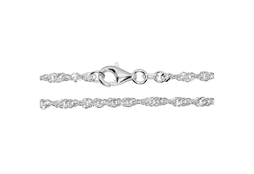 OSTSEE-SCHMUCK Silberkette - Singapur 2,3 mm - Silber 925/000 -, (1-tlg) günstig online kaufen