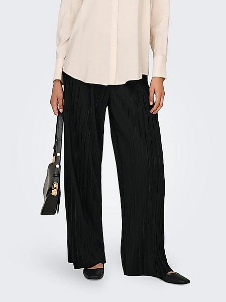 ONLY Stoffhose Wide Leg elastischer Bund plissiert ONLRAVENNA PLISSE PANT N günstig online kaufen