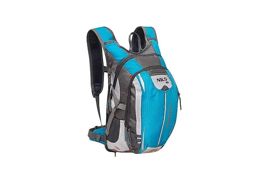NILS CAMP Fahrradrucksack Outdoorrucksack Travelrucksack Rucksack blau ADVE günstig online kaufen