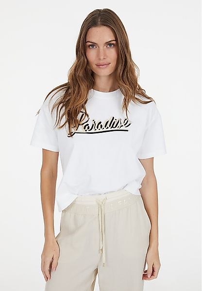 MARC AUREL T-Shirt mit "Paradise"-Stickerei günstig online kaufen