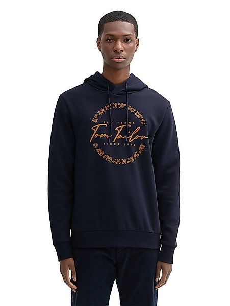 TOM TAILOR Kapuzensweatshirt mit großem Logo-Frontprint günstig online kaufen