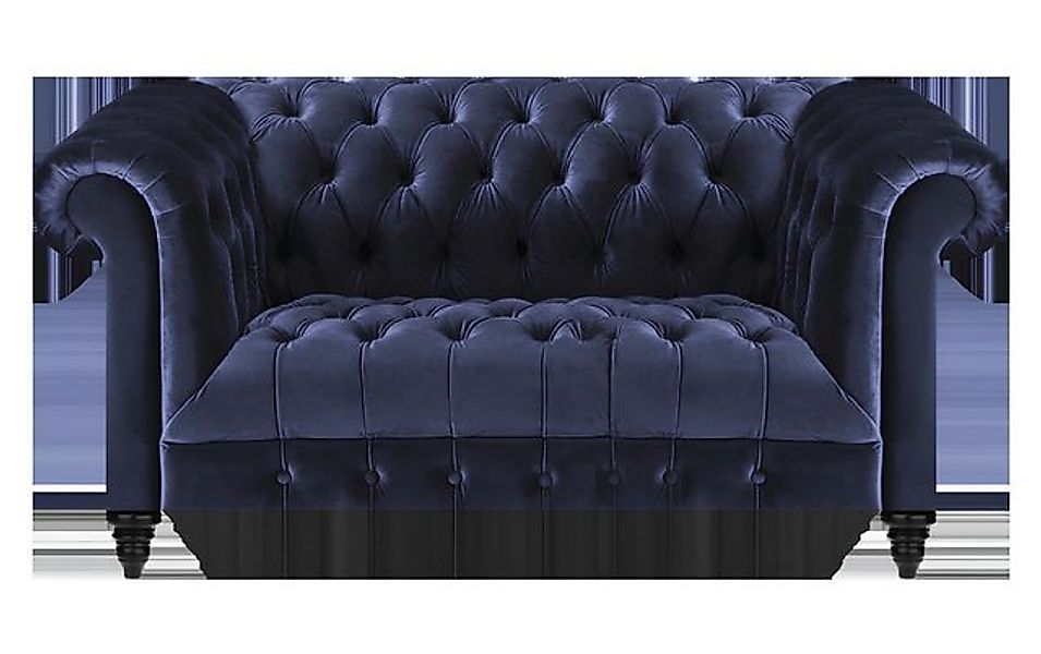 Xlmoebel Sofa Einrichtung Chesterfield Sofa in Blau für das Wohnzimmer - Zw günstig online kaufen