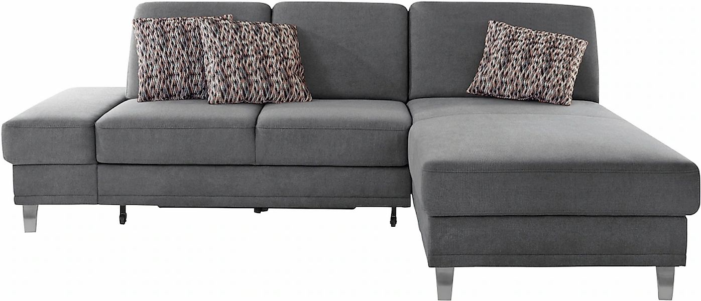 sit&more Ecksofa »Clio L-Form«, wahlweise mit Bettfunktion oder Vorziehsitz günstig online kaufen