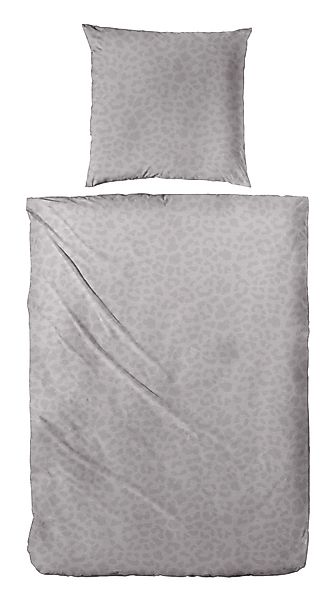 Primera Bettwäsche "Biber-Bettwäsche Leo" 2 Stk. tlg. mit dezentem Leo-Desi günstig online kaufen