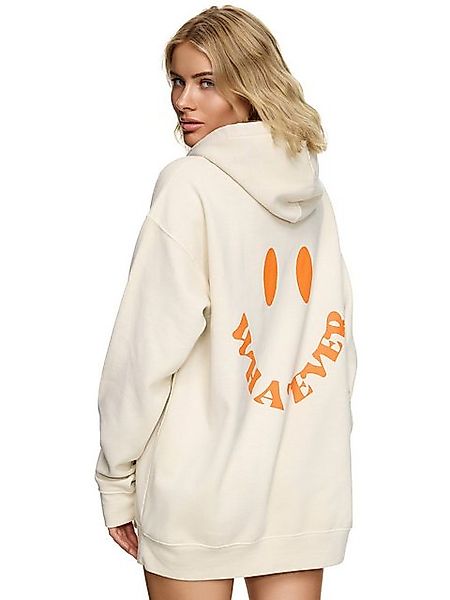 Worldclassca Hoodie Worldclassca Oversized WHATEVER Print Hoodie Kapuzenpul günstig online kaufen