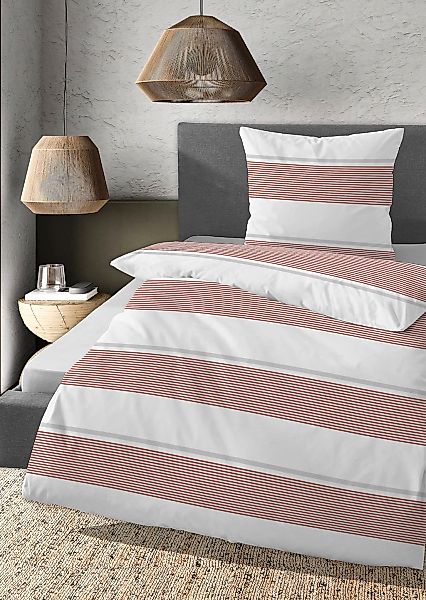 Daniel Hechter Bettwäsche "0041302" 2 Stk. tlg. hautfreundlich, mit Reißver günstig online kaufen