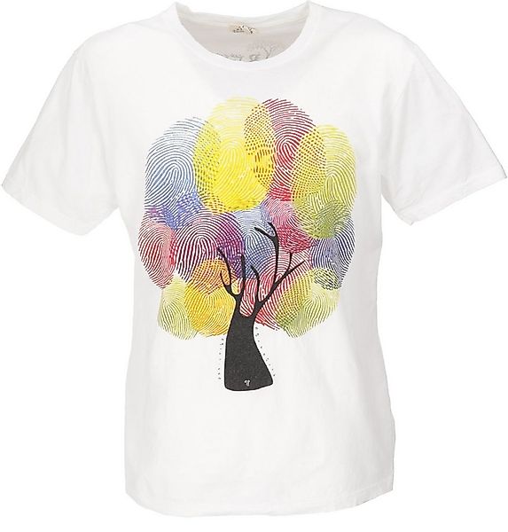 Guru-Shop T-Shirt Retro T-Shirt, Tree save earth T-Shirt - Finger.. Retro günstig online kaufen
