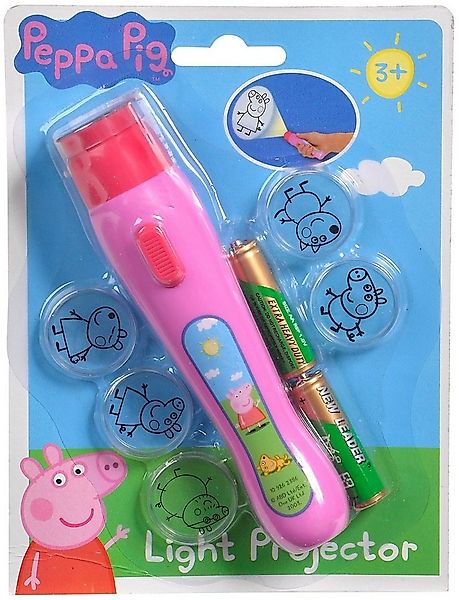 SIMBA Spielwelt Spielzeug Spielwelt Peppa Pig Light Projector mit 6 Motiven günstig online kaufen
