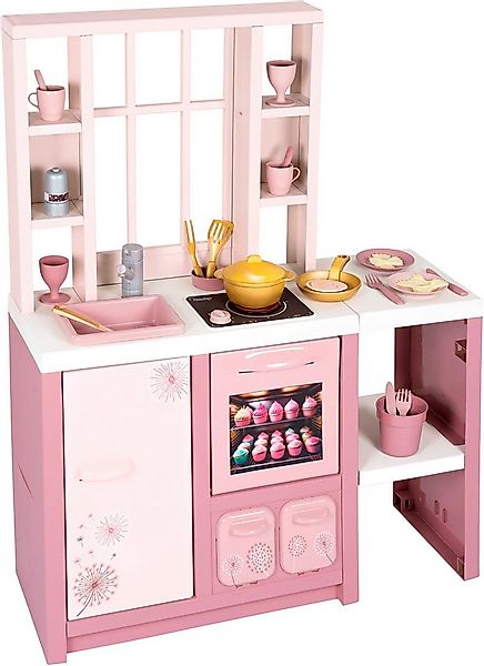 Smoby Spielküche Spielküche Loft Fleur Kunststoff, Made in Europe günstig online kaufen