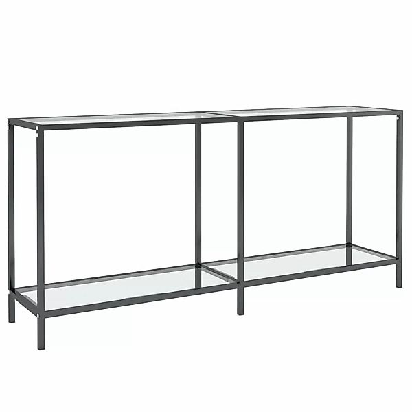 Konsolentisch Transparent 160x35x75,5 Cm Hartglas günstig online kaufen