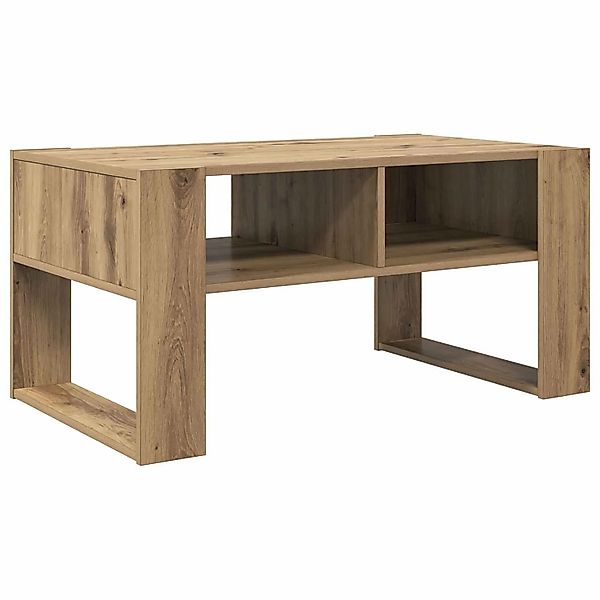 vidaXL Couchtisch Artisan-Eiche 92 x 53 x 45 cm Holzwerkstoff 8000099 günstig online kaufen