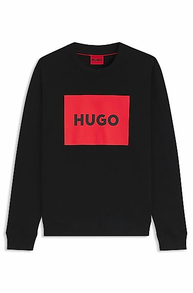 HUGO Sweatshirt "Duragol", Rundhalsausschnitt, Regular Fit, großer Logo-Dru günstig online kaufen